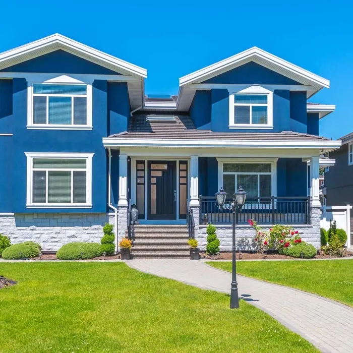 House exterior painted by West Coast Painting